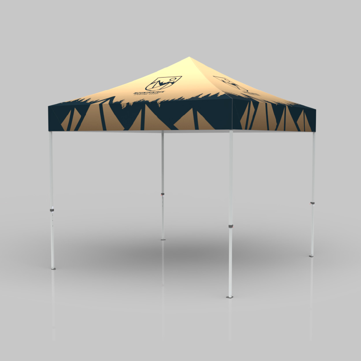 Outdoor canopy tent for vendor markets
